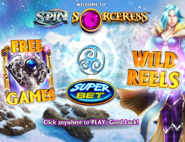 Spin Sorceress video pokie intro